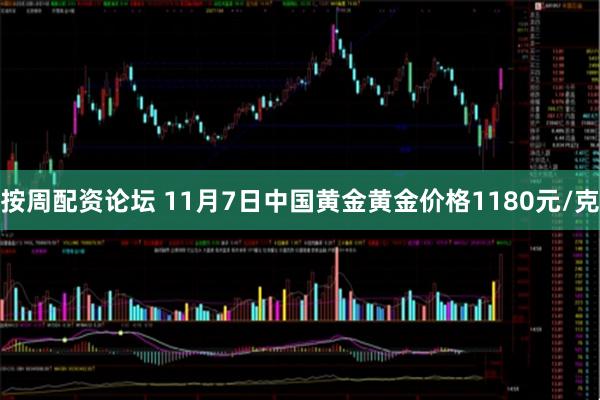 按周配资论坛 11月7日中国黄金黄金价格1180元/克